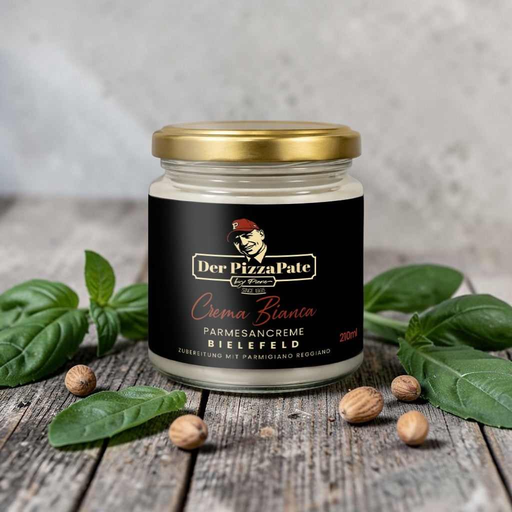 Crema Bianca - Parmesancreme für Pizza