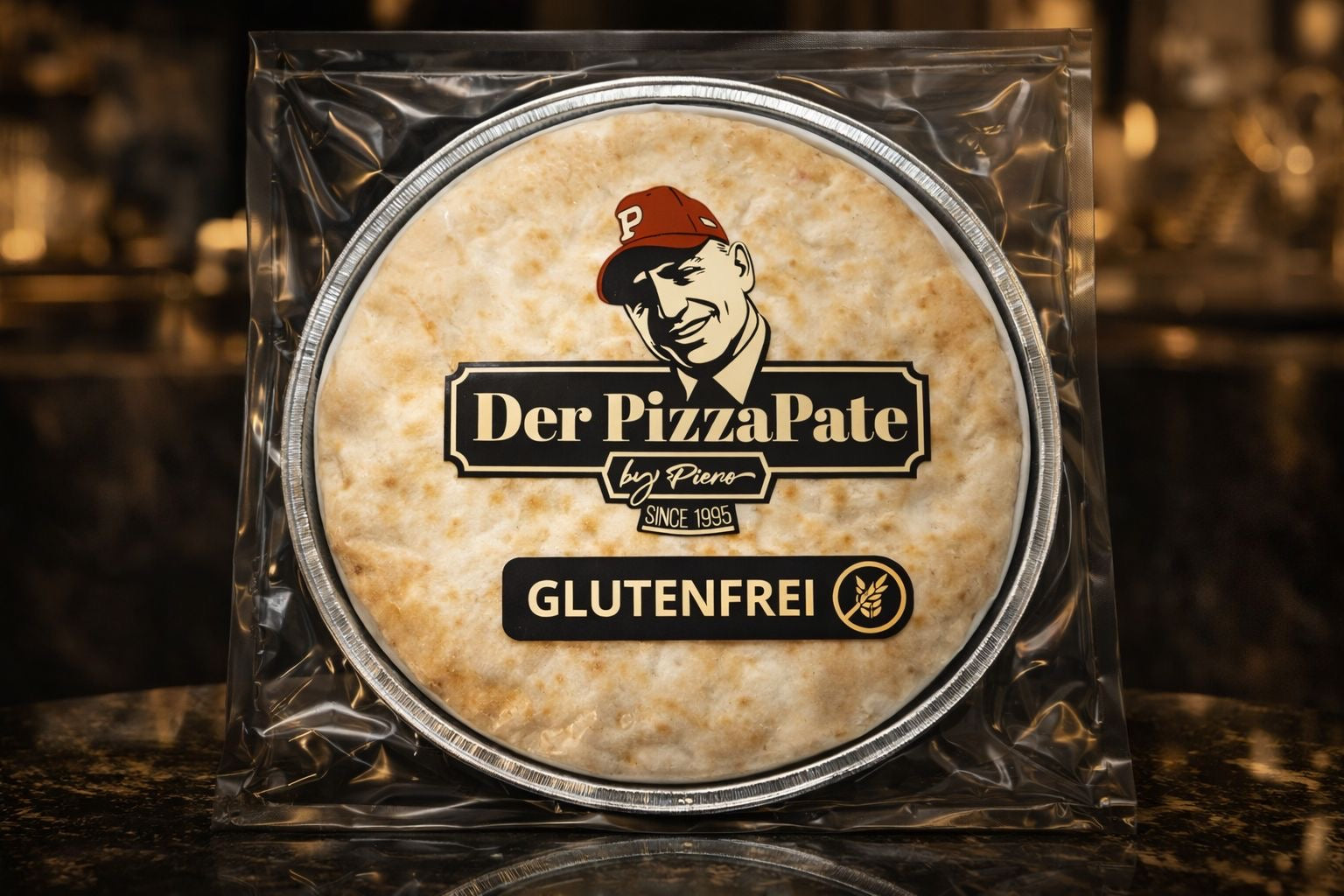 Glutenfreier Pizzaboden