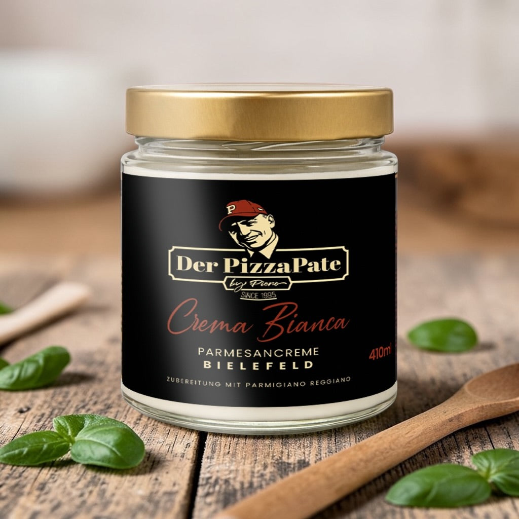 Crema Bianca - Parmesancreme für Pizza